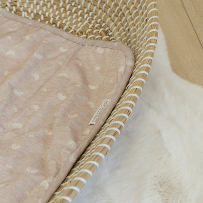 Modern Cloth Nappies - Baby Travel Changing Mats - Rainbow Oatmeal