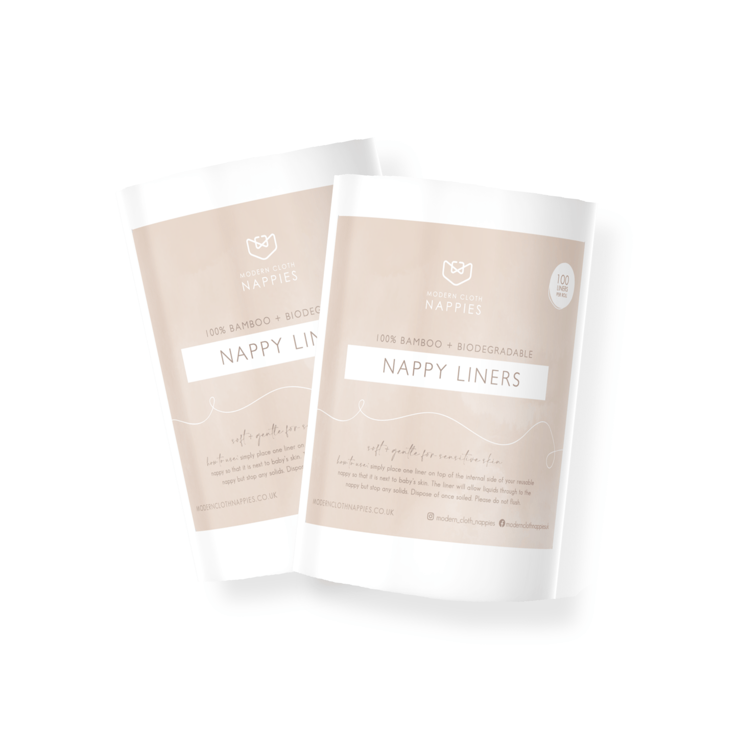 Modern Cloth Nappies - Biodegradable Disposable Nappy Liners