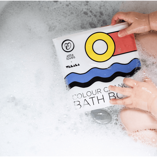 COLOUR CHANGING BATH BOOK - Suitable from birth