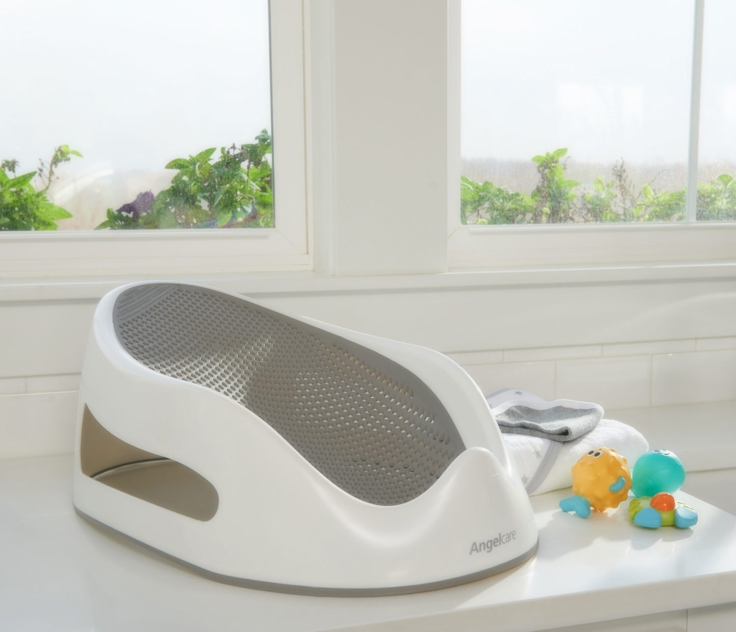 Angelcare - Soft Touch Bath Support Grey