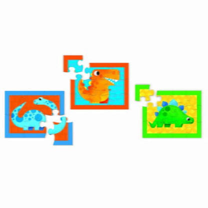 Crocodile Creek - My First Puzzle Case Dinosaur Toddler Puzzle