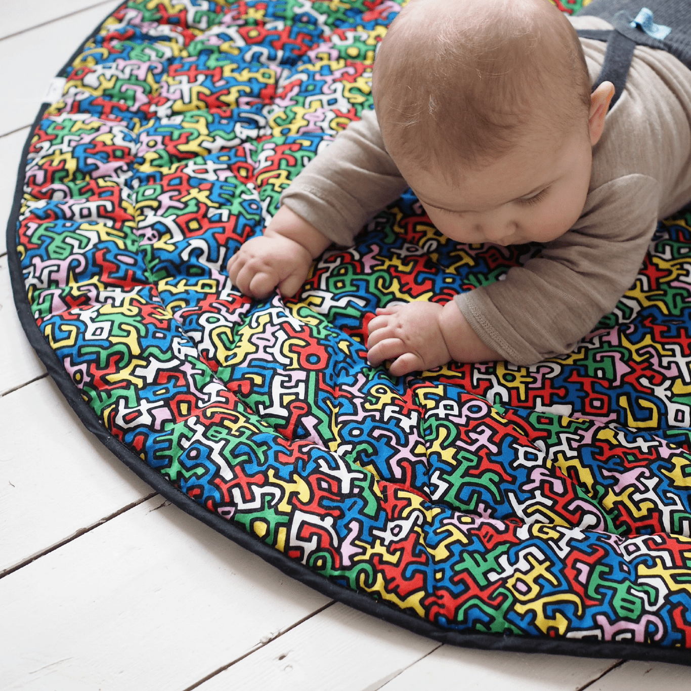 ETTA LOVES x KEITH HARING PLAYMAT- reversible - birth to 12 months