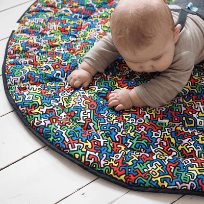 ETTA LOVES x KEITH HARING PLAYMAT- reversible - birth to 12 months