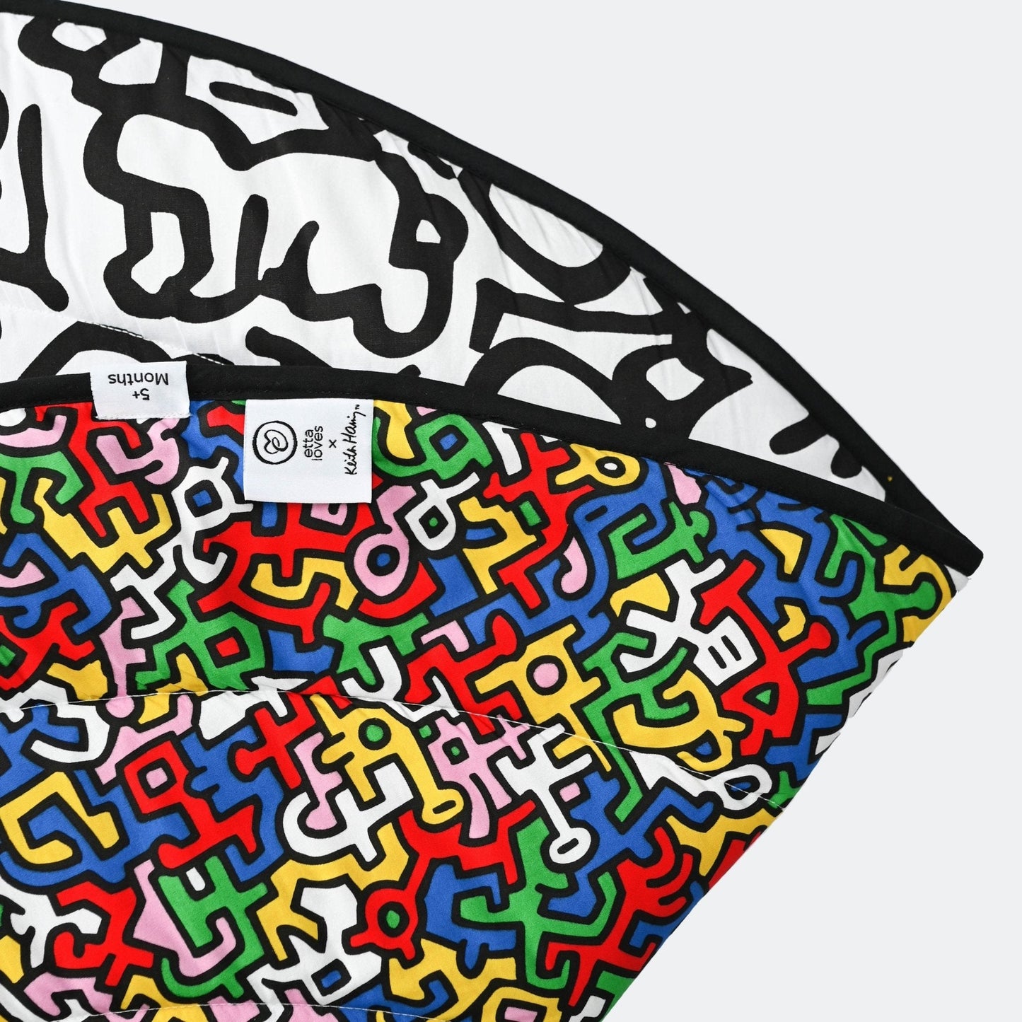 ETTA LOVES x KEITH HARING PLAYMAT- reversible - birth to 12 months