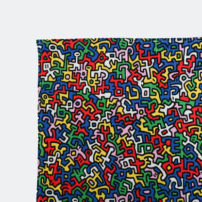 ETTA LOVES x KEITH HARING XL 'BRAZIL' MUSLIN - 5 to 12 months