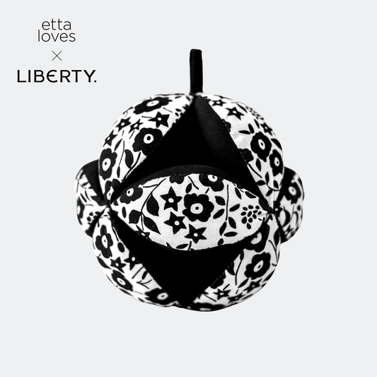ETTA LOVES x LIBERTY – Sensory Grasp Ball - Suitable from birth