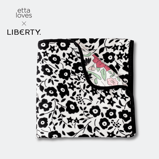 ETTA LOVES x LIBERTY – Sensory Muslin Blanket - Reversible
