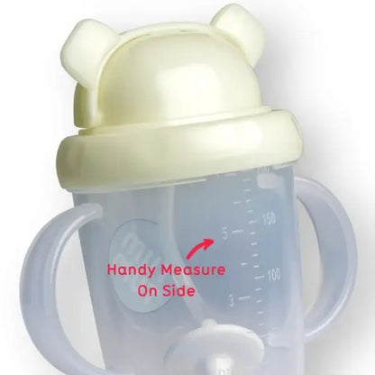 Tum Tum - Tippy Up Cup - Glow in the Dark - Pete Polar Bear with Weighted Straw
