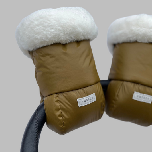 hUDOMA - Pram Gloves - Greenwich Green