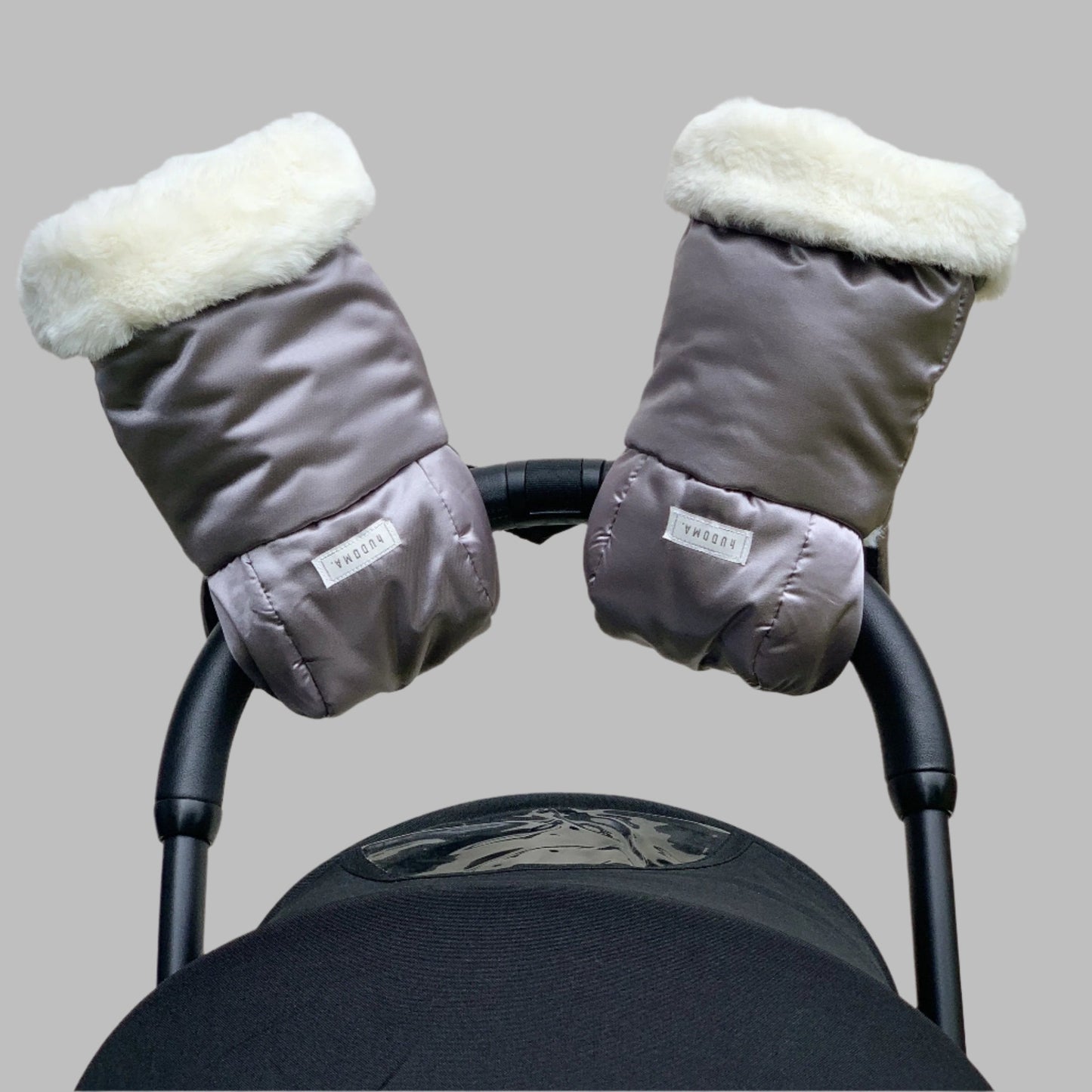 hUDOMA - Pram Gloves - Soho Silver