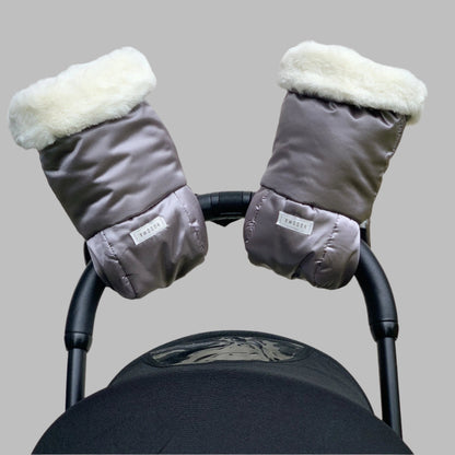 hUDOMA - Pram Gloves - Soho Silver