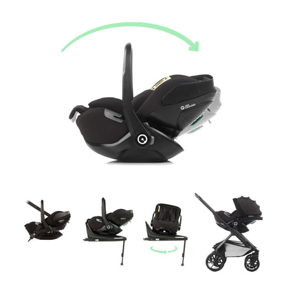 Jane Keep Pushchair + Kombibaby Lie-Flat 360 Baby i-Size Car Seat Bundle