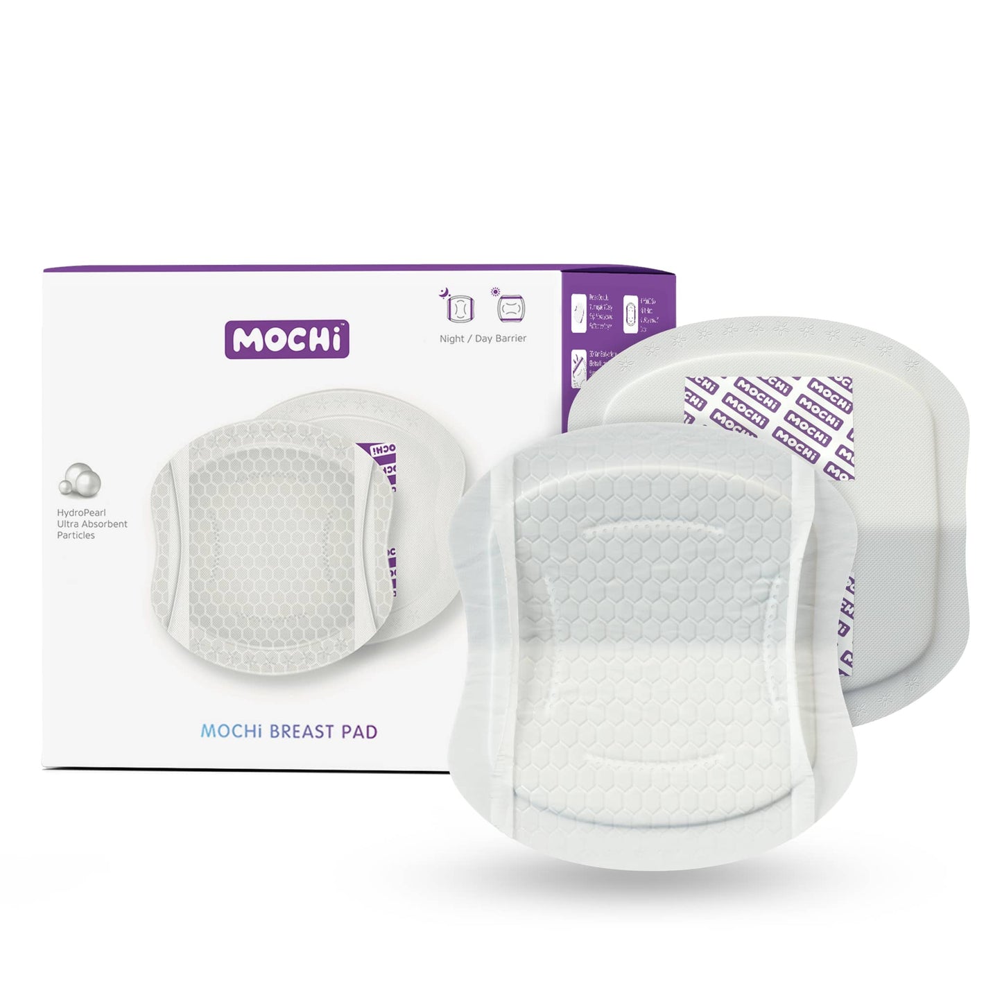 MOCHi - Breast Pads – Ultra-Absorbent Day & Night Nursing Pads