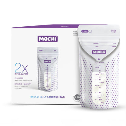 MOCHi - Breast Milk Storage Bags – Double-Layered, BPA-Free
