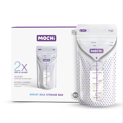 MOCHi - Breast Milk Storage Bags – Double-Layered, BPA-Free