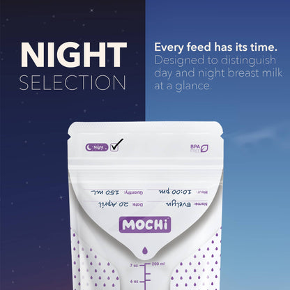 MOCHi - Breast Milk Storage Bags – Double-Layered, BPA-Free