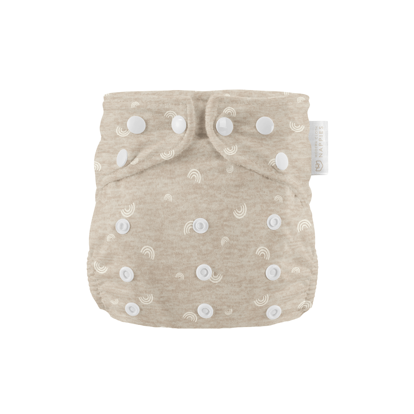 Modern Cloth Nappies - Newborn Reusable Cloth Nappy - Rainbow Oatmeal