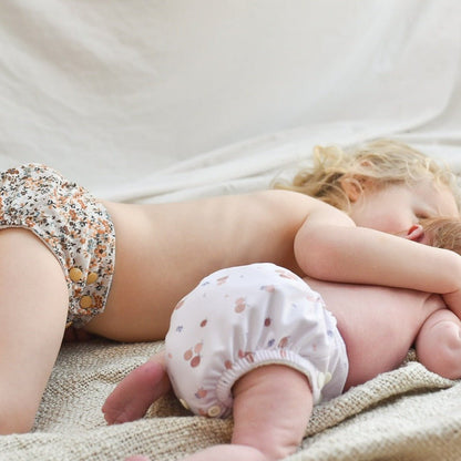 Modern Cloth Nappies - Newborn Reusable Cloth Nappy - Dottie Sage