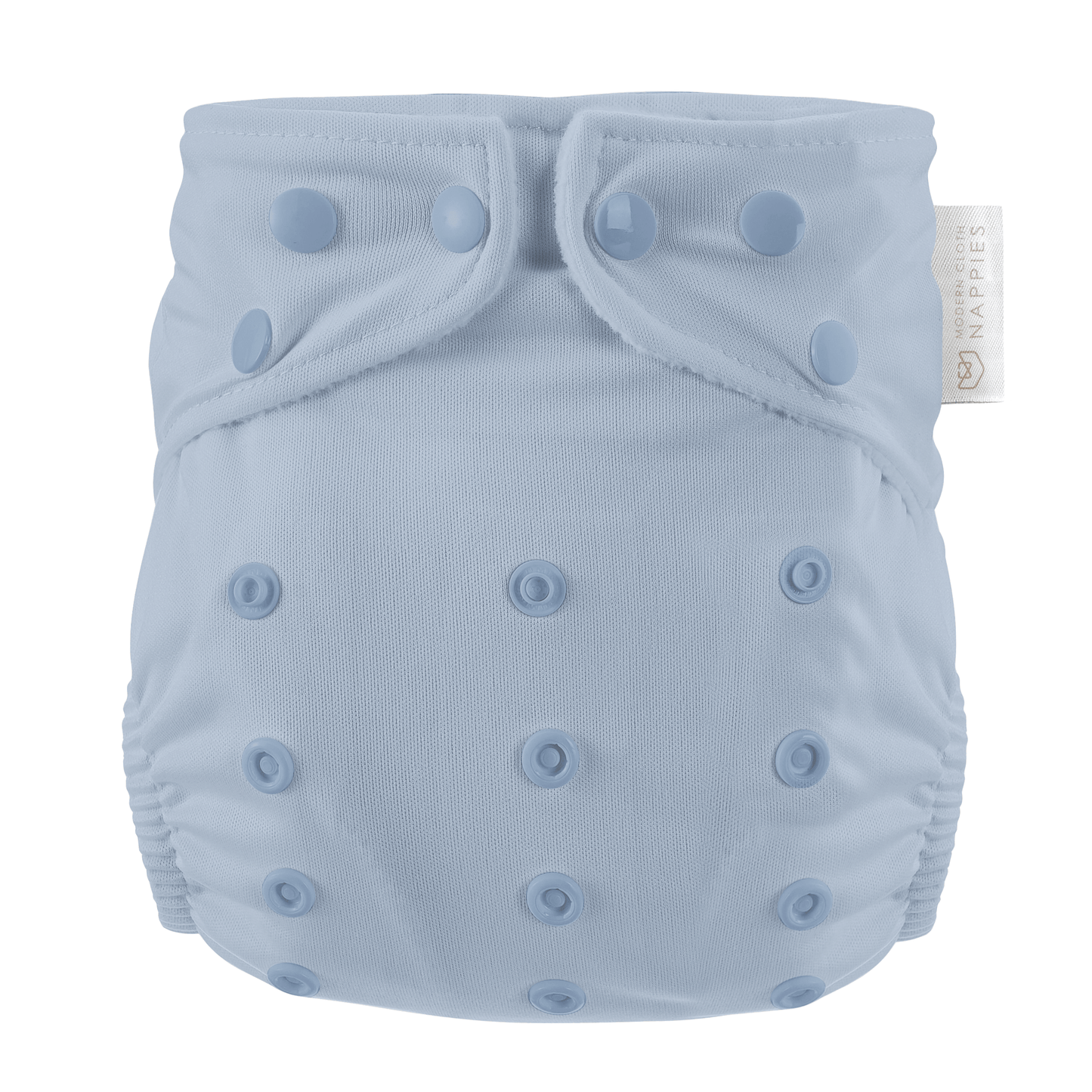 Modern Cloth Nappies - One Size All-In-One Reusable Cloth Nappy - Dusty Blue
