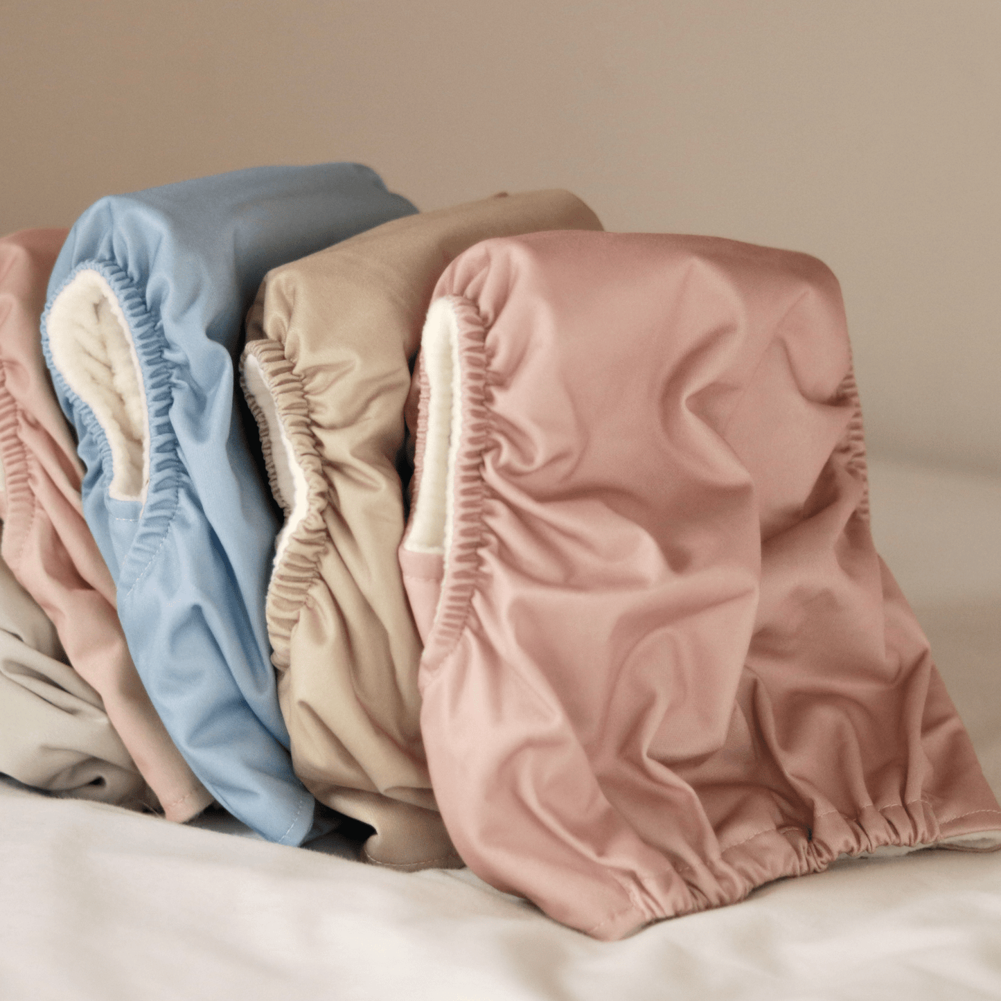 Modern Cloth Nappies - One Size All-In-One Reusable Cloth Nappy - Dusty Rose