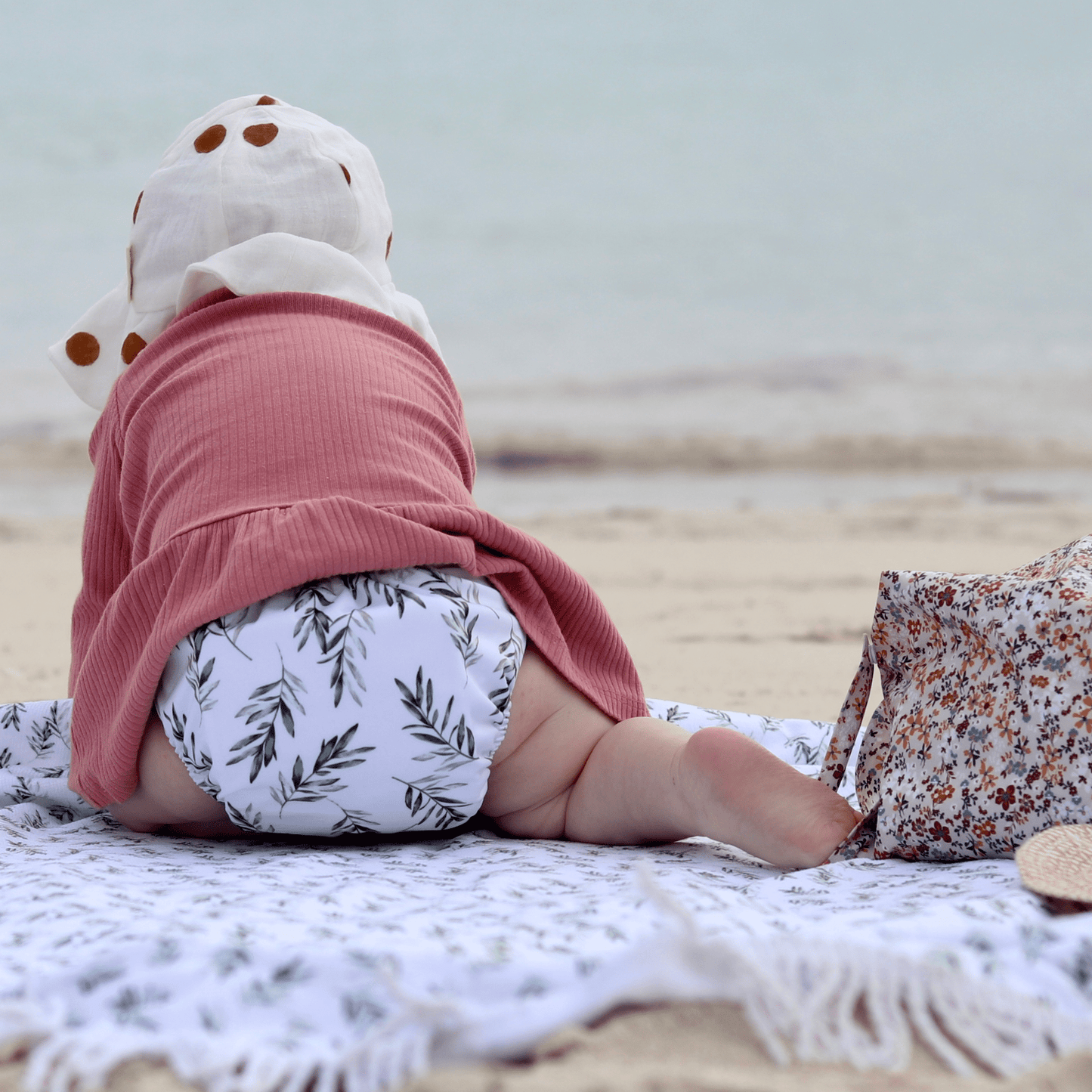 Modern Cloth Nappies - One Size All-In-One Reusable Cloth Nappy - Eden