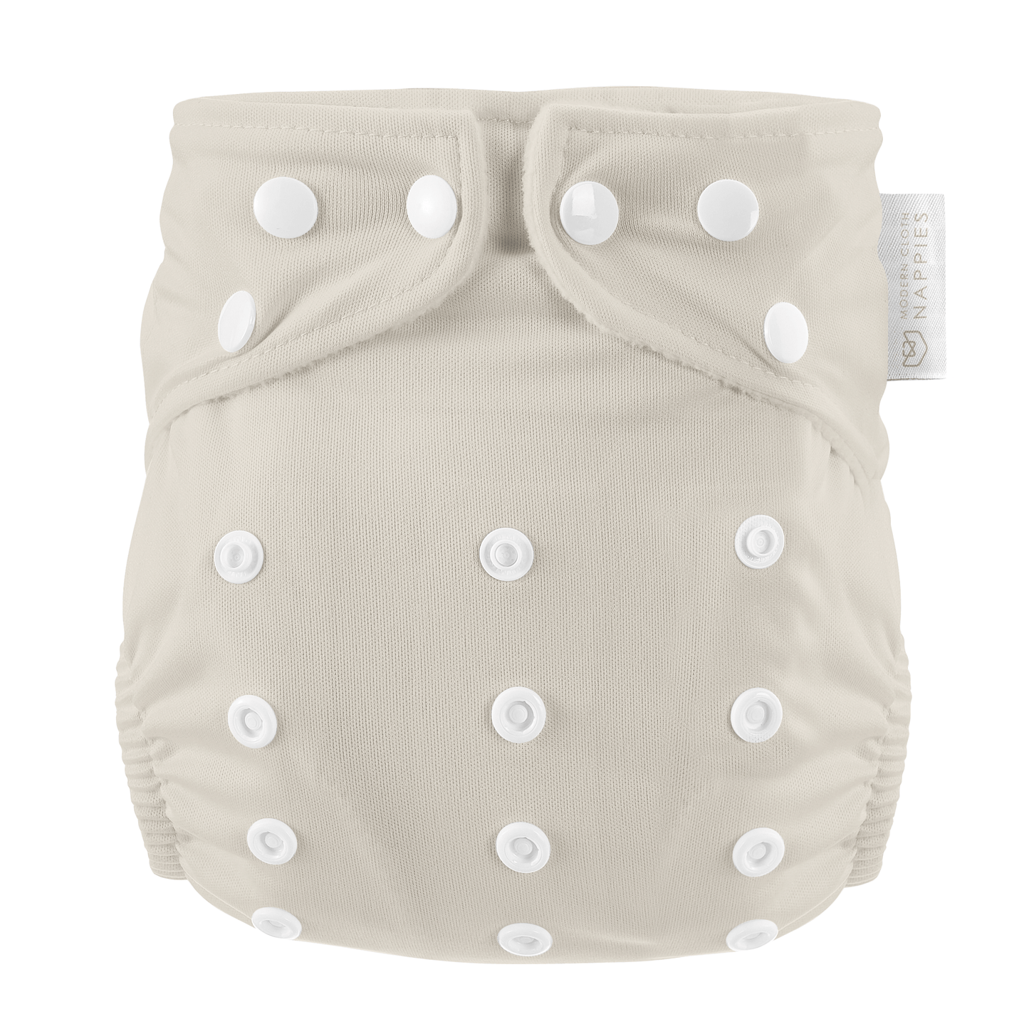 Modern Cloth Nappies - One Size All-In-One Reusable Cloth Nappy - Grey Mist