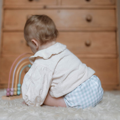 Modern Cloth Nappies - One Size All-In-One Reusable Cloth Nappy - Sage Gingham