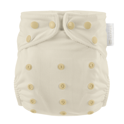 Modern Cloth Nappies - One Size All-In-One Reusable Cloth Nappy - Soft Sand