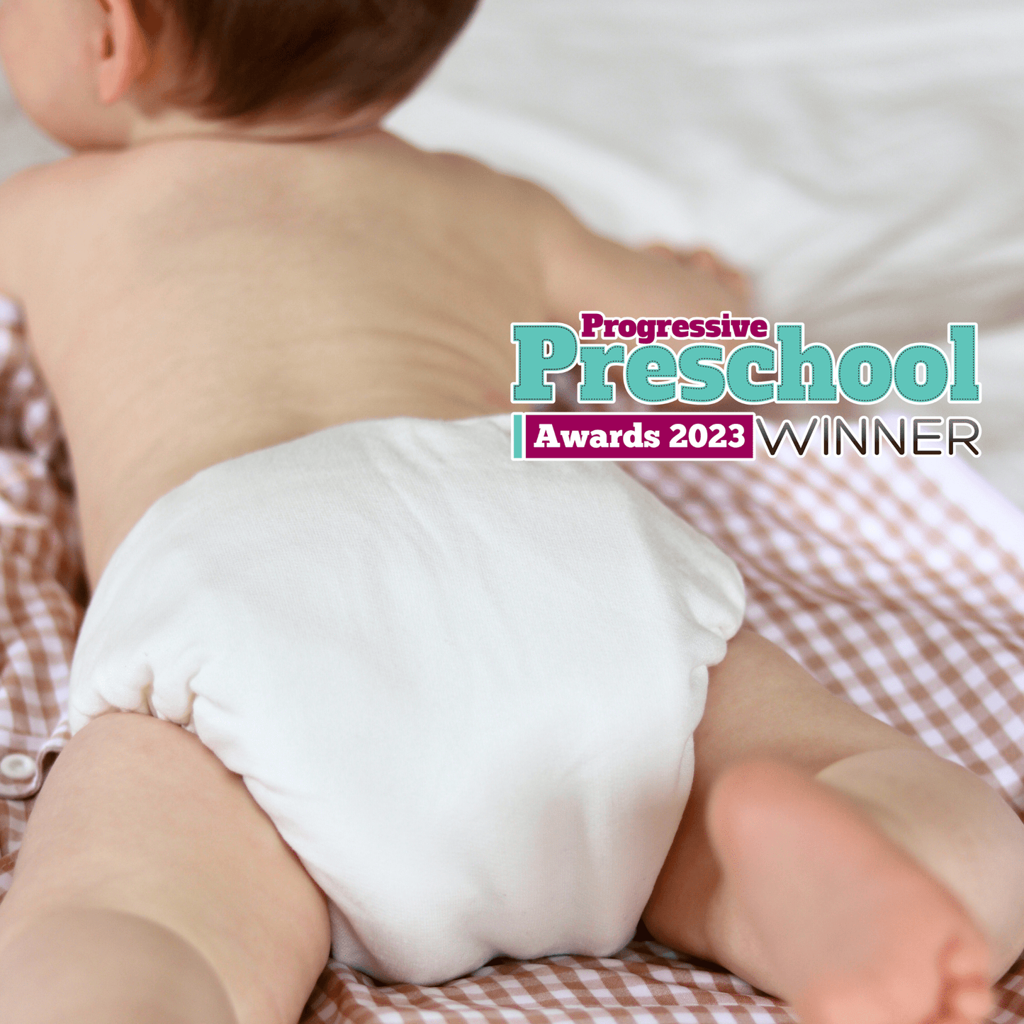 Modern Cloth Nappies - One Size Organic Bamboo Bedtime Pearl Reusable Cloth Nappy