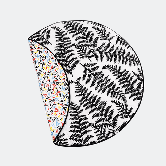 PLANT PRINT REVERSIBLE PLAYMAT - birth to 12 months