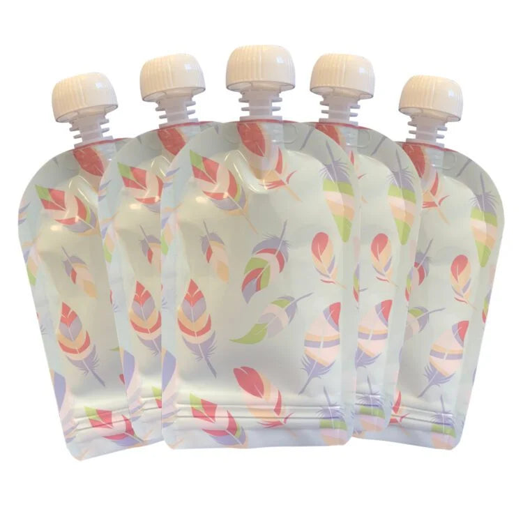 Belo And Me - Reusable Food Pouches (Pack Of 5)