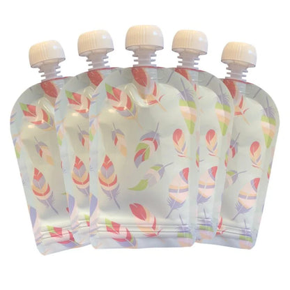 Belo And Me - Reusable Food Pouches (Pack Of 5)
