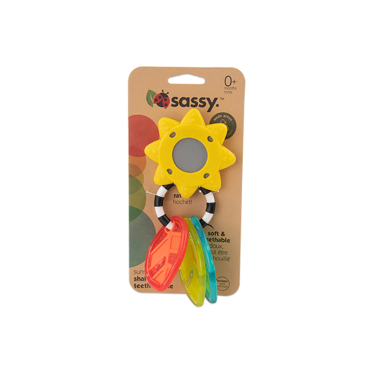 Sassy - Eco Sunshine Shake & Teethe Rattle