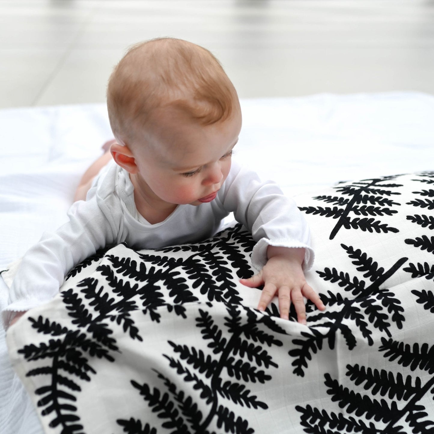XL FERN MUSLIN - birth to 4 months
