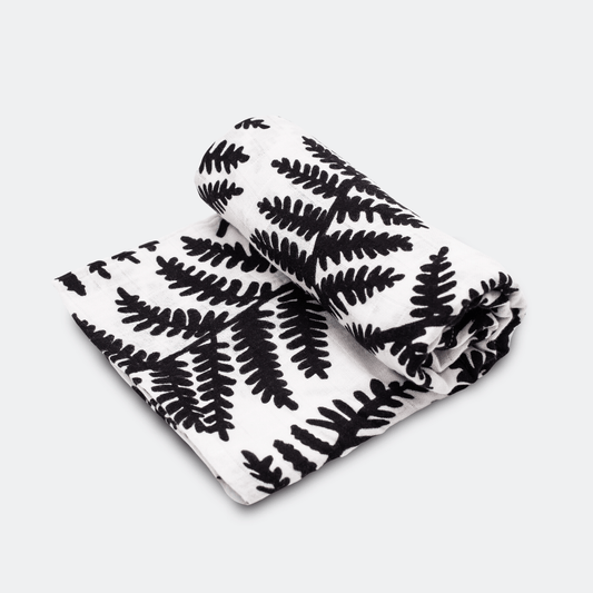 XL FERN MUSLIN - birth to 4 months