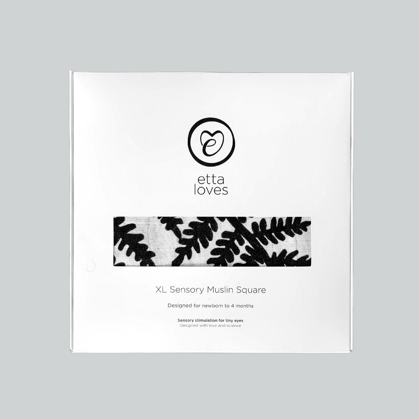 XL FERN MUSLIN - birth to 4 months