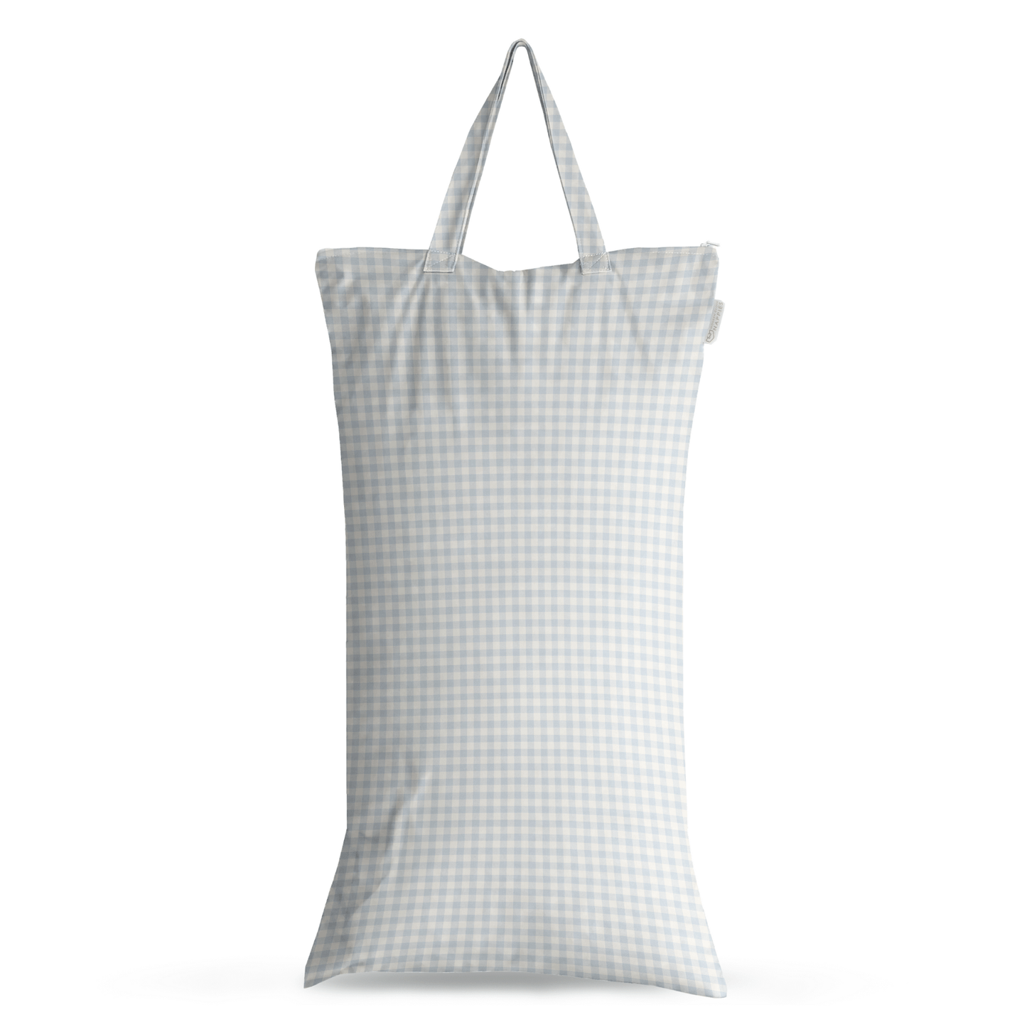 Modern Cloth Nappies - XL Wet Bag - Reusable Cloth Nappy Pail - Blue Gingham