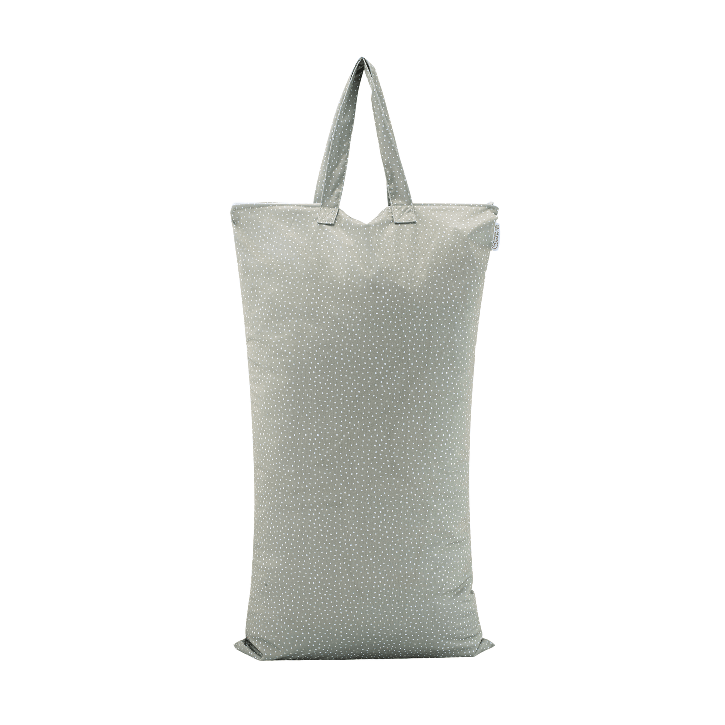 Modern Cloth Nappies - XL Wet Bag - Reusable Cloth Nappy Pail - Dottie Sage
